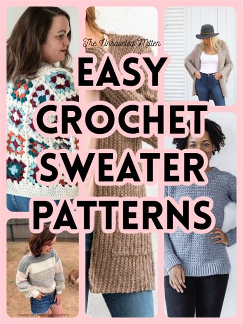 easy crochet hoodie patterns.